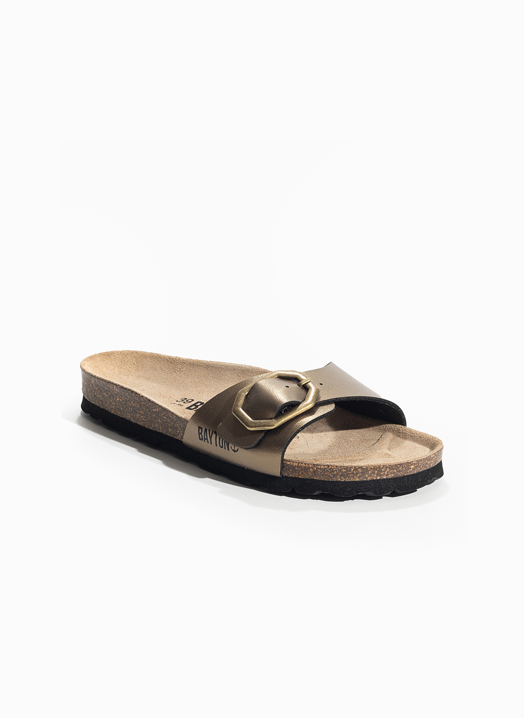Sandales ZEPHYR femme or et bronze Bayton Sandales ZEPHYR femme or et bronze Or