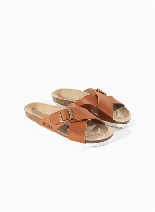 Bayton Sandales ERA femme marron