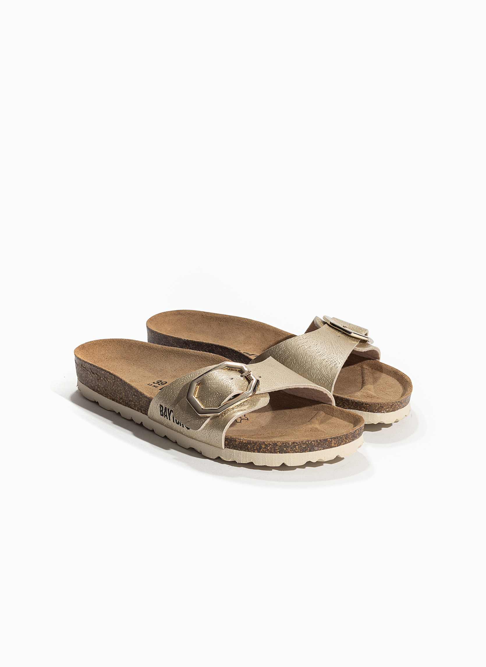 Sandales ZEPHYR femme or et bronze Bayton Sandales ZEPHYR femme or et bronze Or