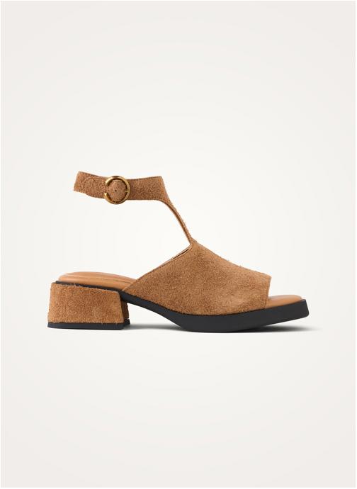 Vanessa Wu Sandales GAÏA High femme marron