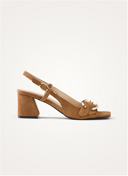 Vanessa Wu Sandales ALTA femme marron