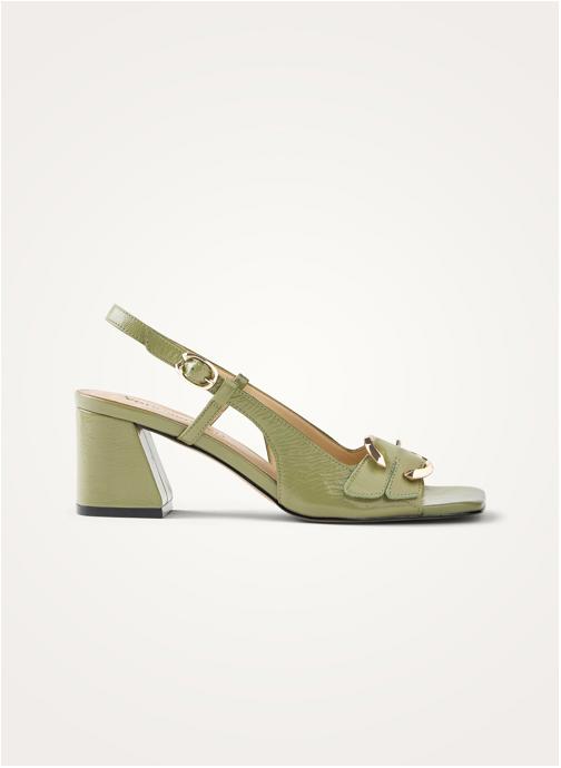 Vanessa Wu Sandales ALTA femme vert