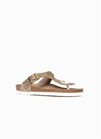 Sandales MERCURE femme or et bronze Bayton Sandales MERCURE femme or et bronze Or