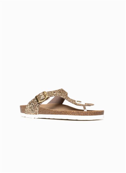 Bayton Sandales MERCURE femme or et bronze