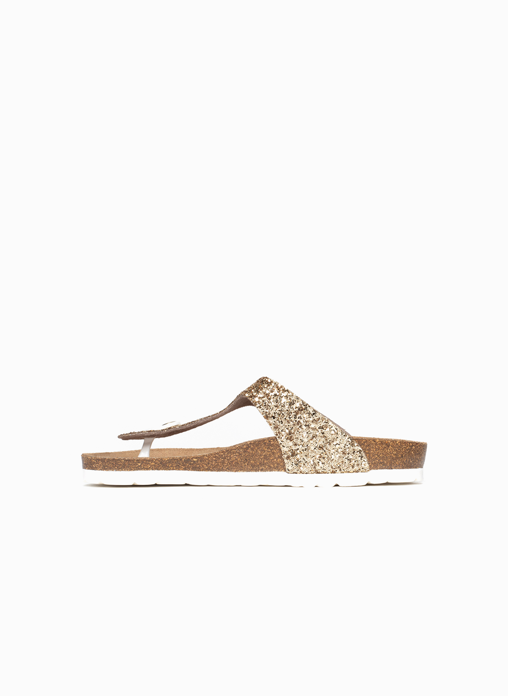 Sandales MERCURE femme or et bronze Bayton Sandales MERCURE femme or et bronze Or