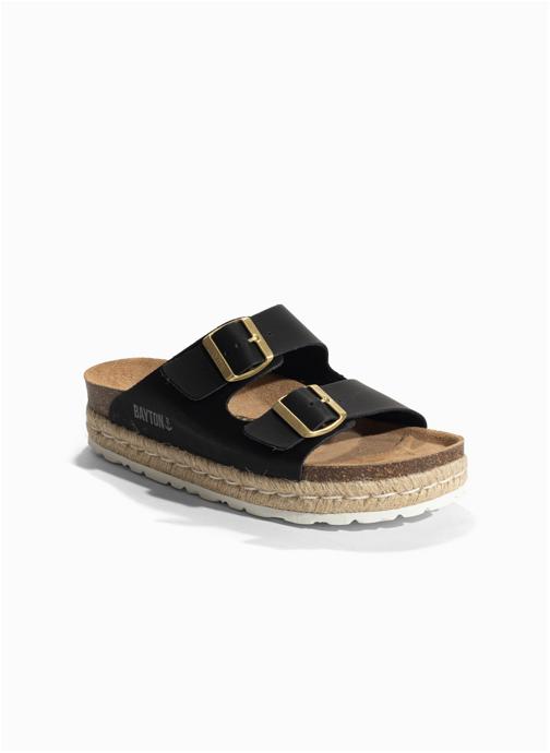 Bayton Sandales OLYMPE femme noir