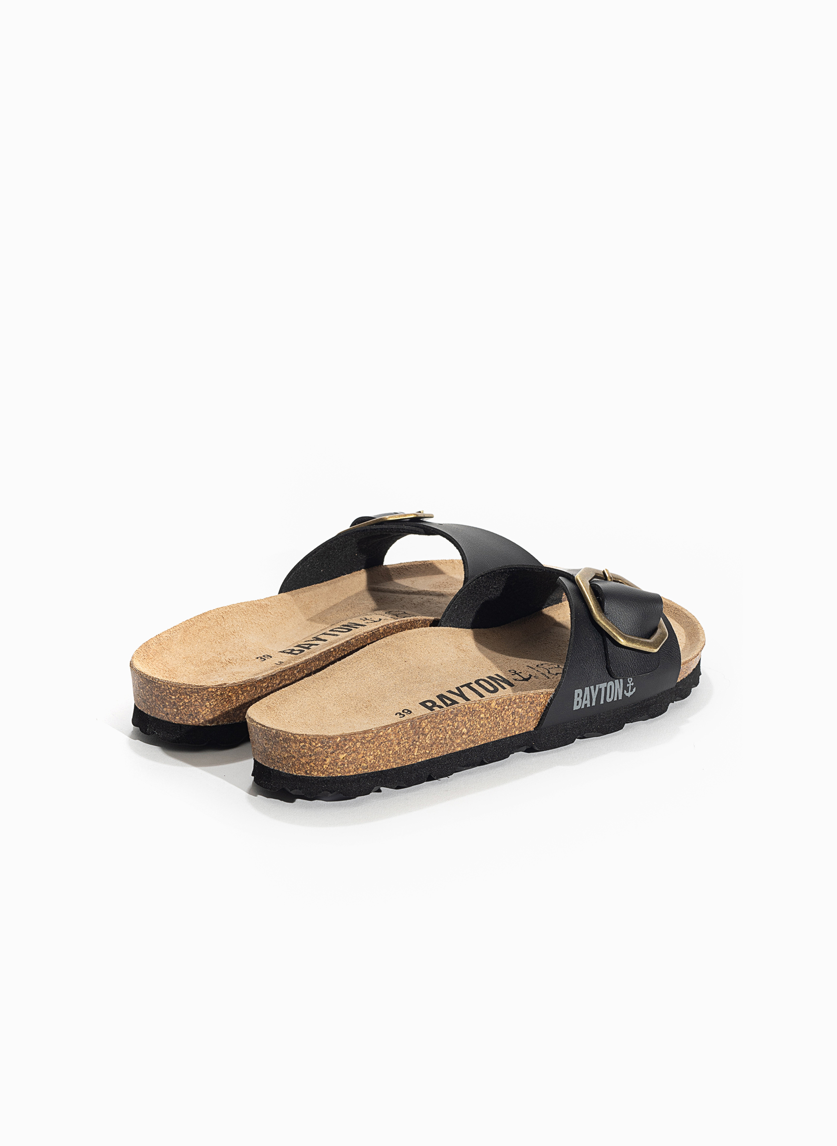 Sandales ZEPHYR femme noir Bayton Sandales ZEPHYR femme noir Noir