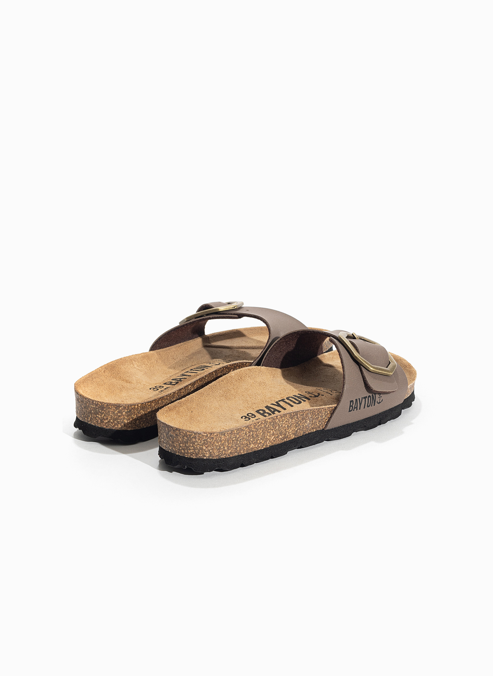 Sandales ZEPHYR femme marron Bayton Sandales ZEPHYR femme marron Taupe