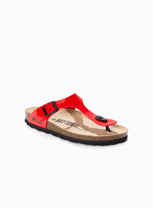 Bayton Sandales MERCURE femme rouge