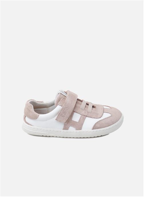 Eli 1957 Baskets basses Baskets cuir 58009AN-VELOUR-MAQUILLAJE-BLANCO Rosa fille rose