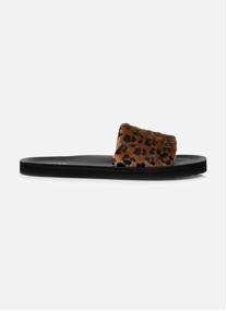 Mules Mules Femme moulées Léopard/Noir femme noir Isotoner Mules Mules Femme moulées Léopard/Noir femme noir Noir
