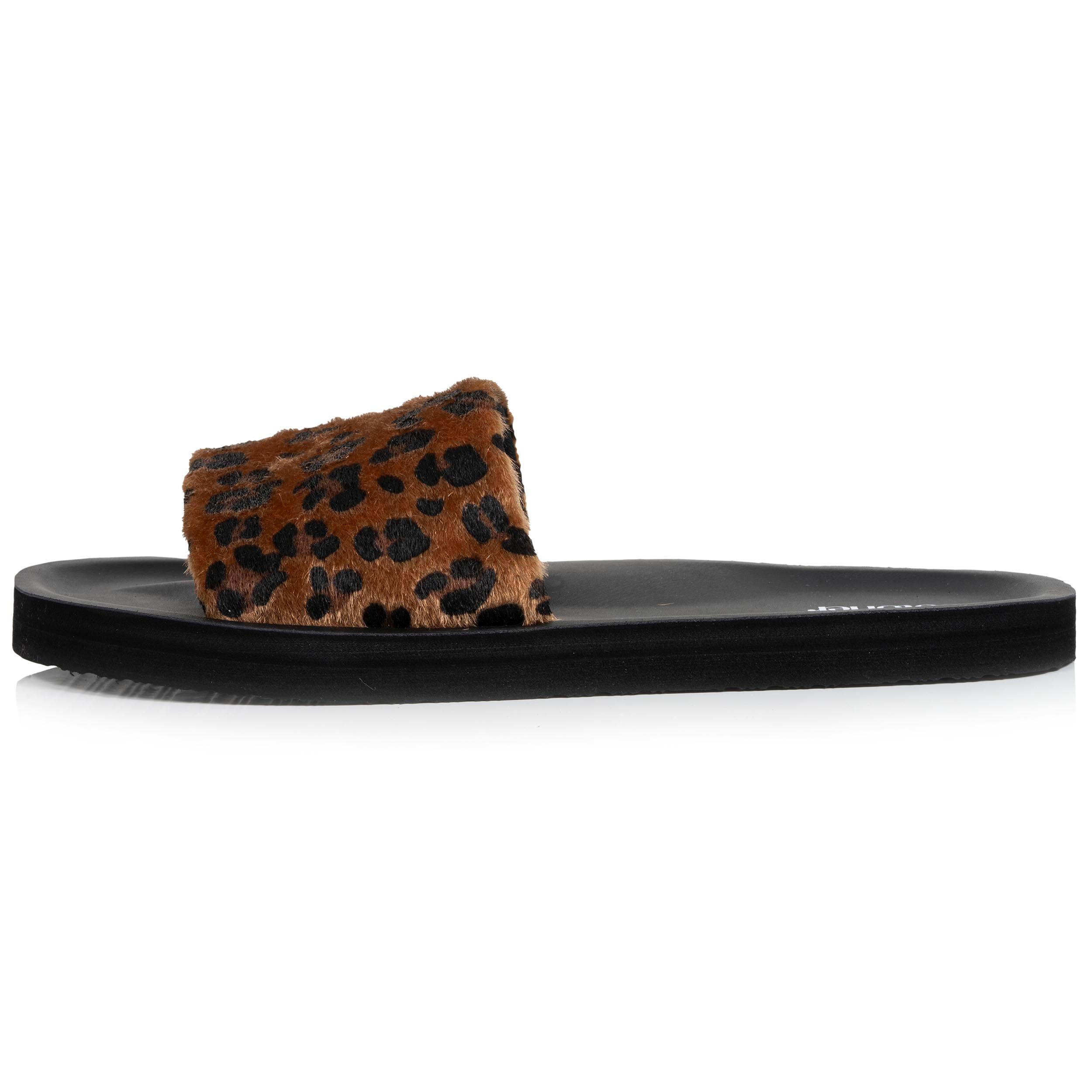 Mules Mules Femme moulées Léopard/Noir femme noir Isotoner Mules Mules Femme moulées Léopard/Noir femme noir Noir