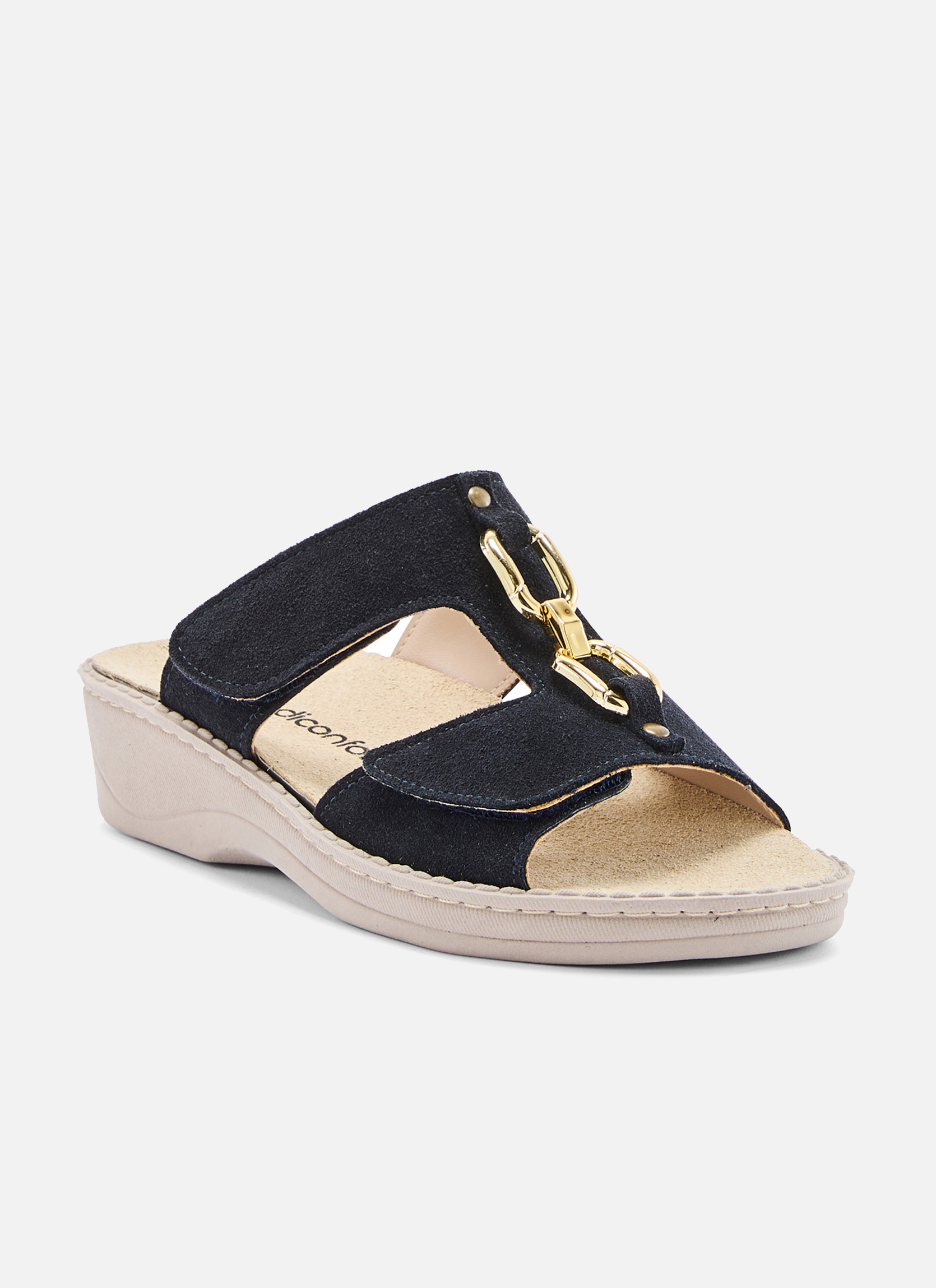 Mules MULES femme bleu Pediconfort Mules MULES femme bleu Bleu marine