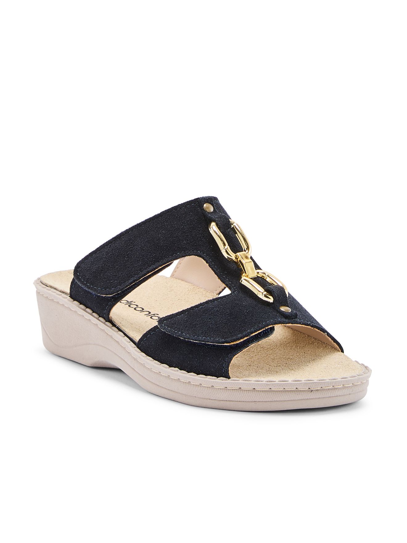 Mules MULES femme bleu Pediconfort Mules MULES femme bleu Bleu marine