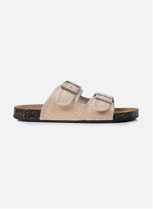Isotoner Sandales Mules sandales Femme double bride Chocolat femme beige