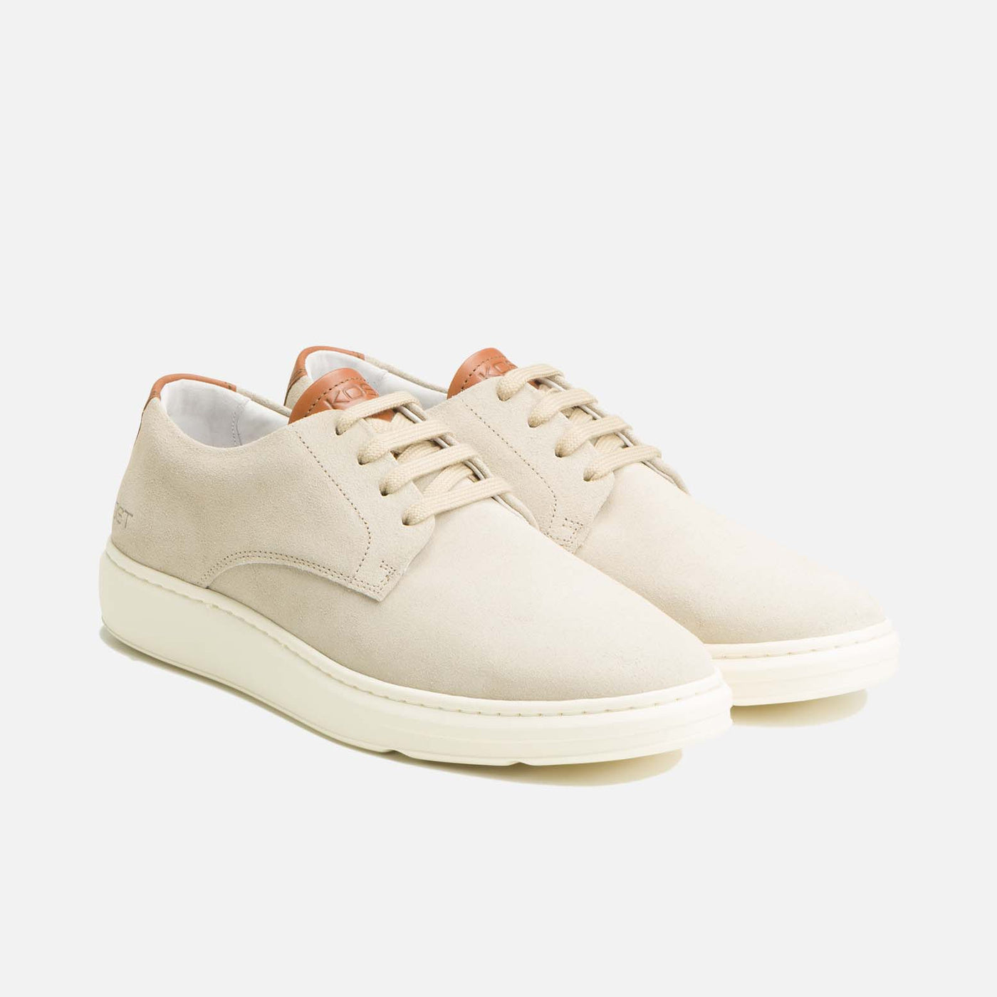 Baskets basses BASKET DREAM BEIGE+COGNAC homme beige Kost Baskets basses BASKET DREAM BEIGE+COGNAC homme beige Beige