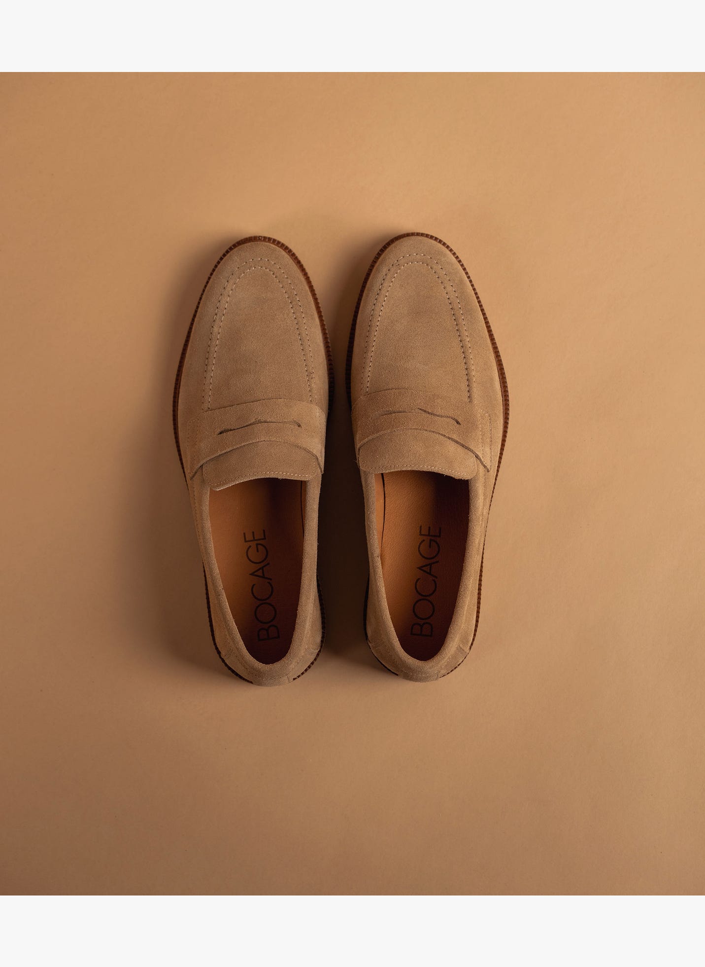 Mocassins PAUL homme beige Bocage Mocassins PAUL homme beige Beige