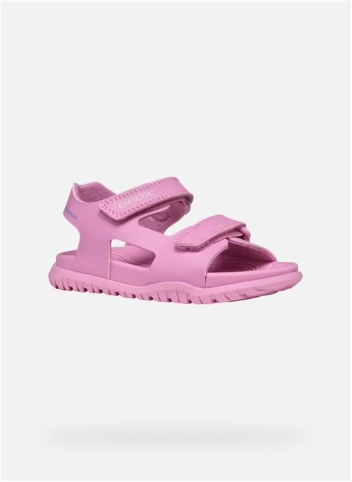 Geox Sandales SANDAL FUSBETTO GIRL fille rose