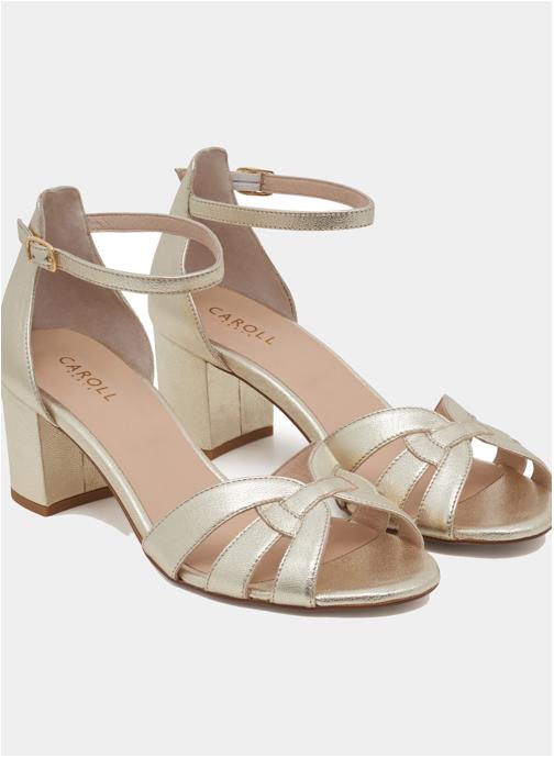 Caroll Sandales 2411-LUCYLE femme or et bronze