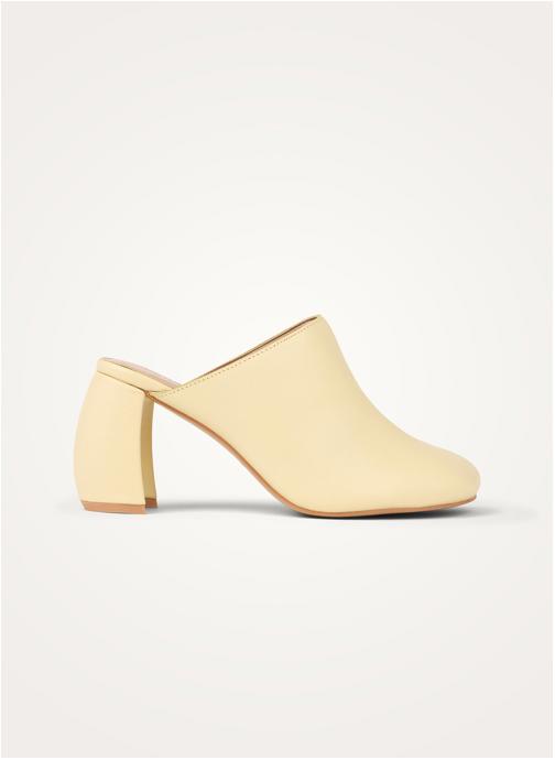 Vanessa Wu Mules LUNA Bold femme jaune