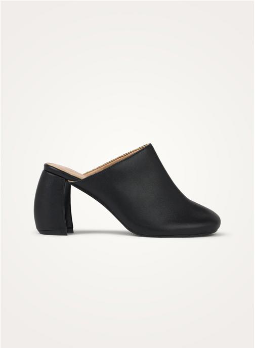 Vanessa Wu Mules LUNA Bold femme noir