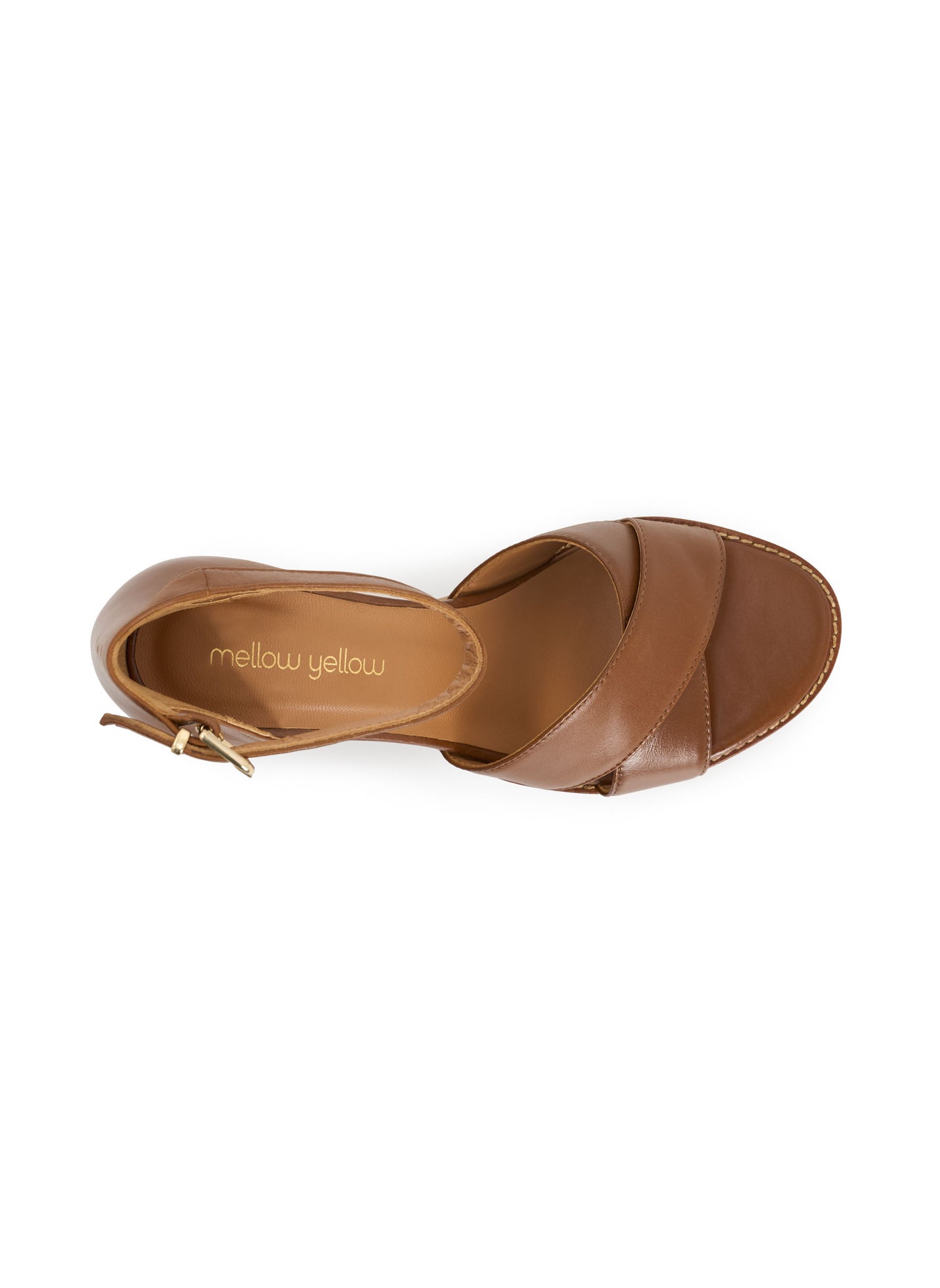 Sandales TOSCANE femme marron Mellow Yellow Sandales TOSCANE femme marron Cognac