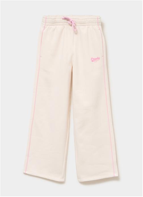 CREEKS Joggings Pantalon - CRE4_PERCY_PIPING fille beige