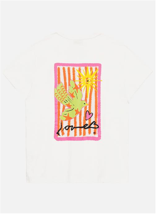 La Petite Etoile Tee-shirts T-shirt - TOLOMBE - 11-ecru femme beige