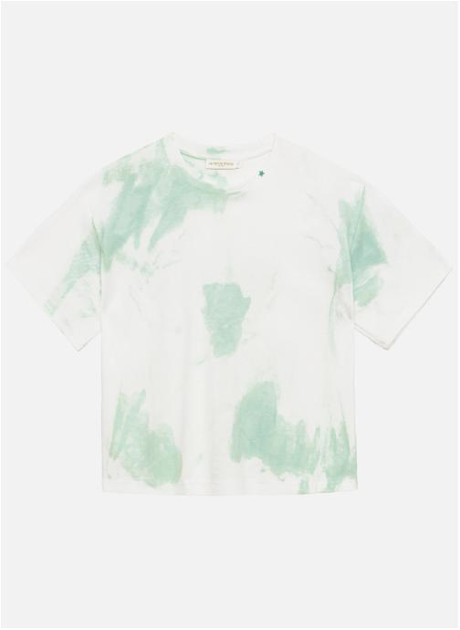 La Petite Etoile Tee-shirts T-shirt - TAISO - 30-ecru/Vert femme vert