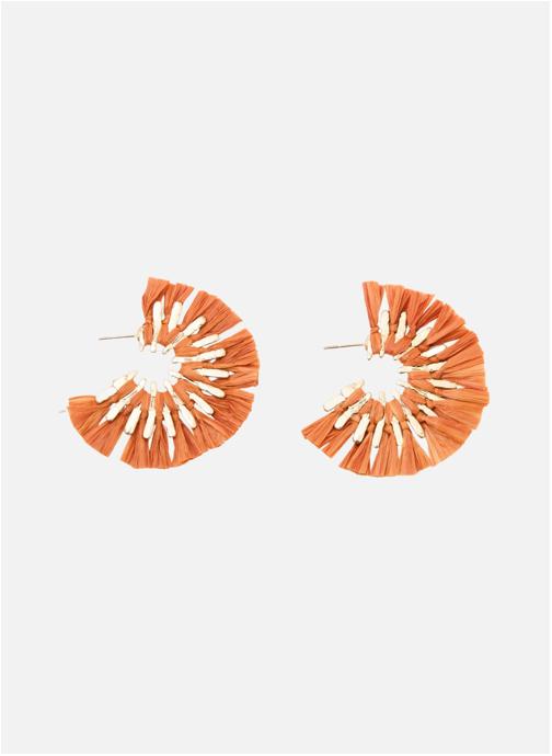 Balaboosté Boucles d'oreilles femme orange