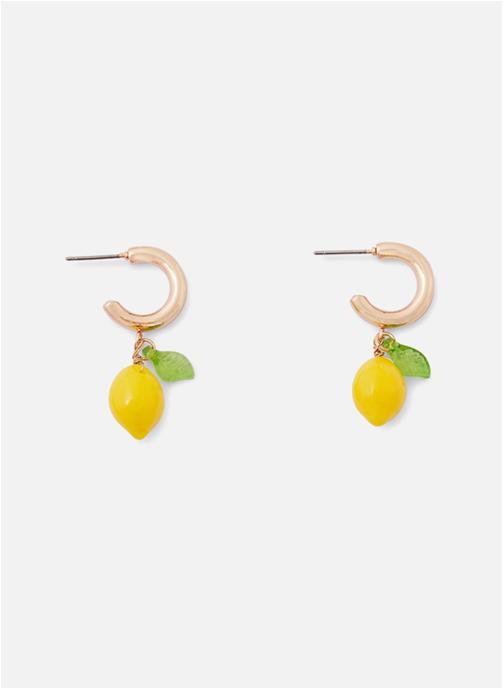 Balaboosté Boucles d'oreilles femme jaune