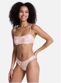 Hauts de maillot balconnet Hibiscus Hype RV Bandeau femme rose Roxy Hauts de maillot balconnet Hibiscus Hype RV Bandeau femme rose Rose clair