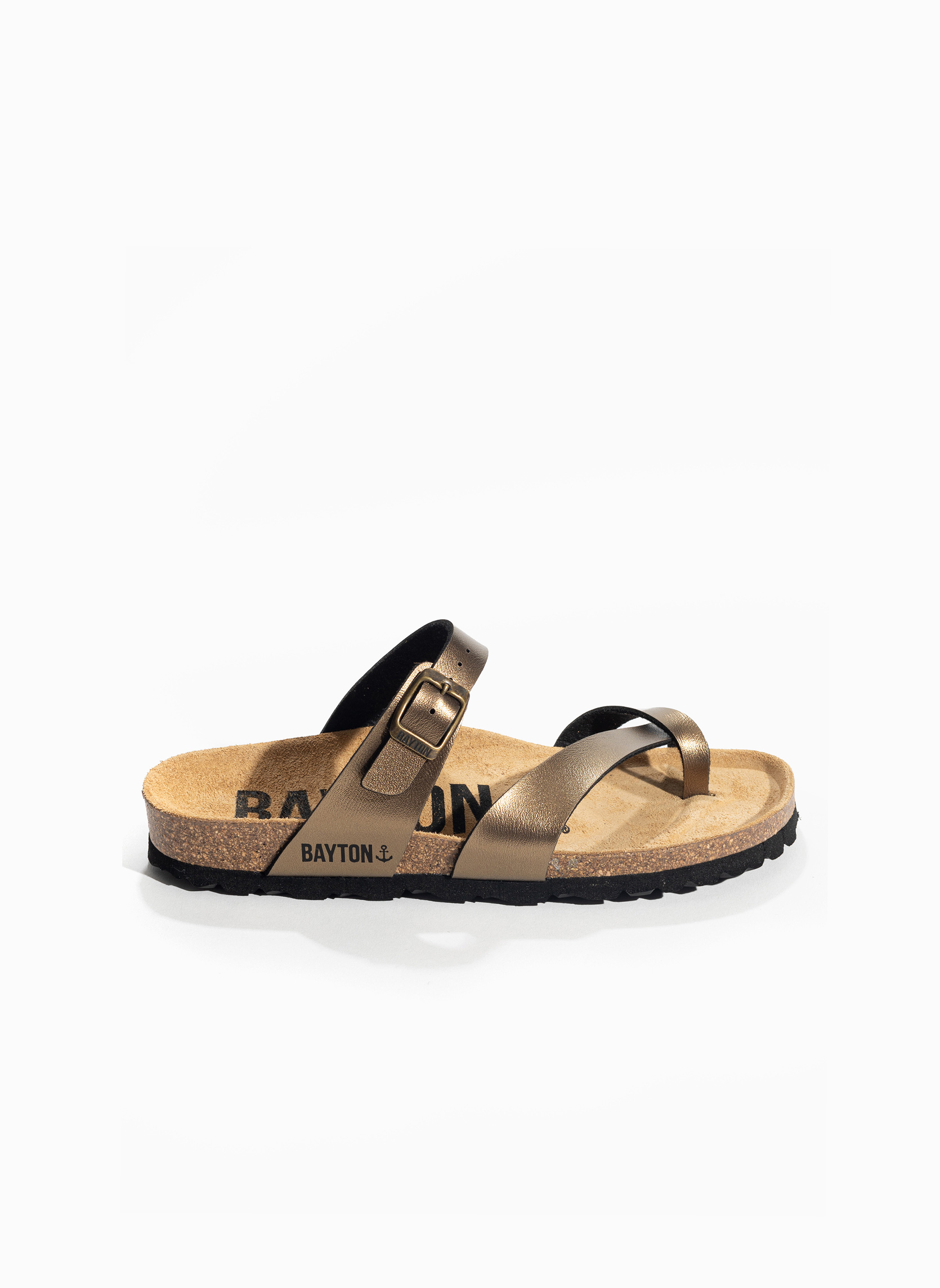 Sandales DIANE femme or et bronze Bayton Sandales DIANE femme or et bronze Or