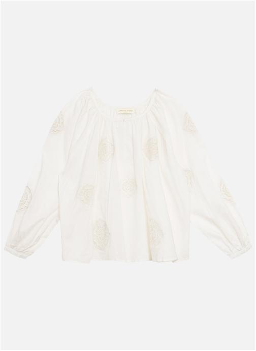 La Petite Etoile Blouses Blouse - BLAZIA - 10-blanc femme blanc