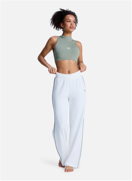 Roxy Pantalons droit Rise & Vibe femme blanc