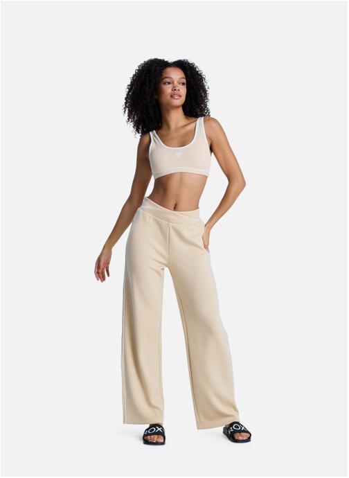 Roxy Pantalons droit Rise & Vibe femme beige