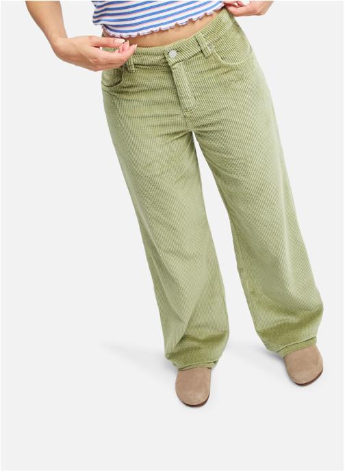Roxy Pantalons droit Dawn Patrol Corduroy femme vert
