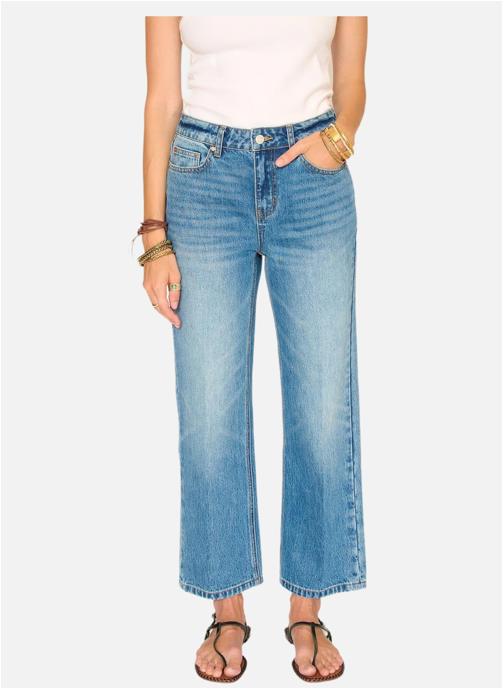 MKT Studio Jeans droit Jean The Morrison Authentic Blue Cheryl Wash femme bleu