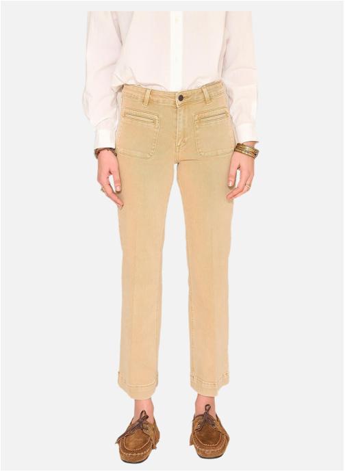 MKT Studio Jeans droit Jean The Bonnie Pacific Drill Beige femme beige