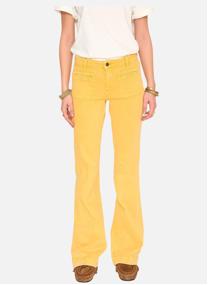 Jeans droit Jean The Diana Pacific Drill Curry femme jaune MKT Studio Jeans droit Jean The Diana Pacific Drill Curry femme jaune Jaune