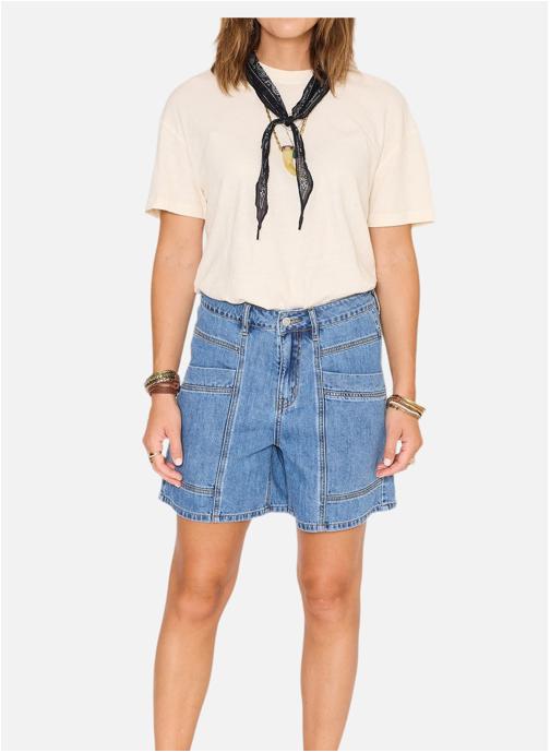 MKT Studio Shorts Short Pola Shibuya Blue Midwest Wash femme bleu