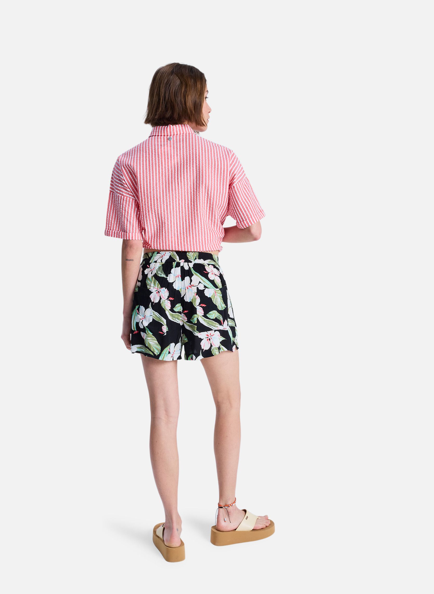 Shorts Lekeitio Bay Printed femme noir Roxy Shorts Lekeitio Bay Printed femme noir Noir