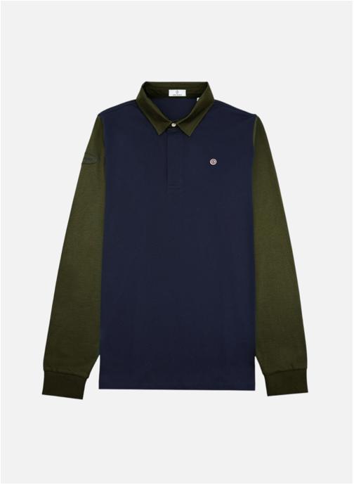 Serge Blanco Polos Livio homme bleu