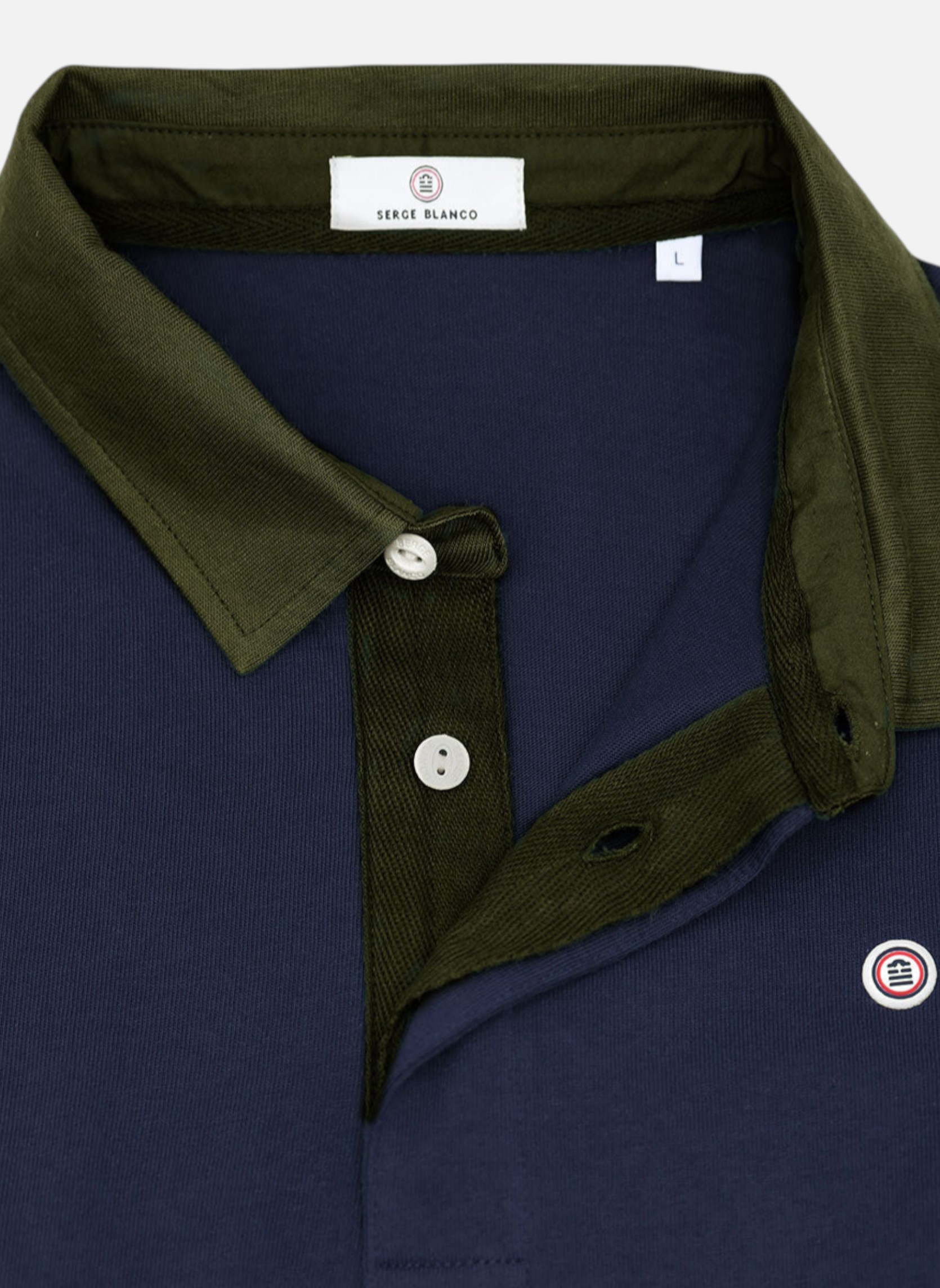 Polos Livio homme bleu Serge Blanco Polos Livio homme bleu Bleu foncé