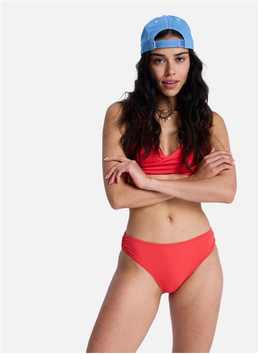 Roxy Bas de maillot culotte Solid Essentials Hipster femme rouge