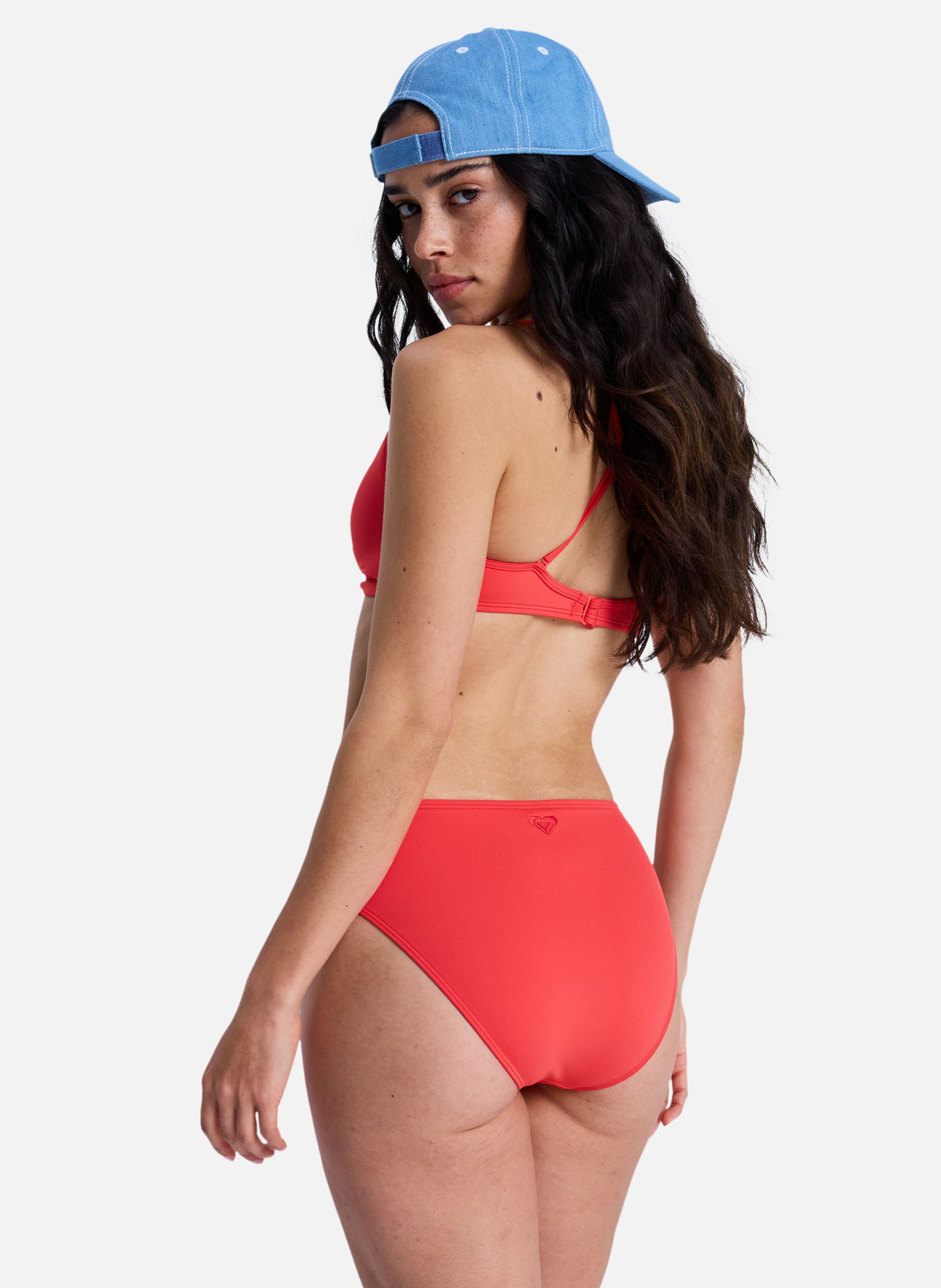 Bas de maillot culotte Solid Essentials Hipster femme rouge Roxy Bas de maillot culotte Solid Essentials Hipster femme rouge Rouge