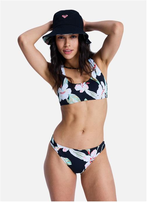 Roxy Bas de maillot culotte Printed Essentials Classic femme noir