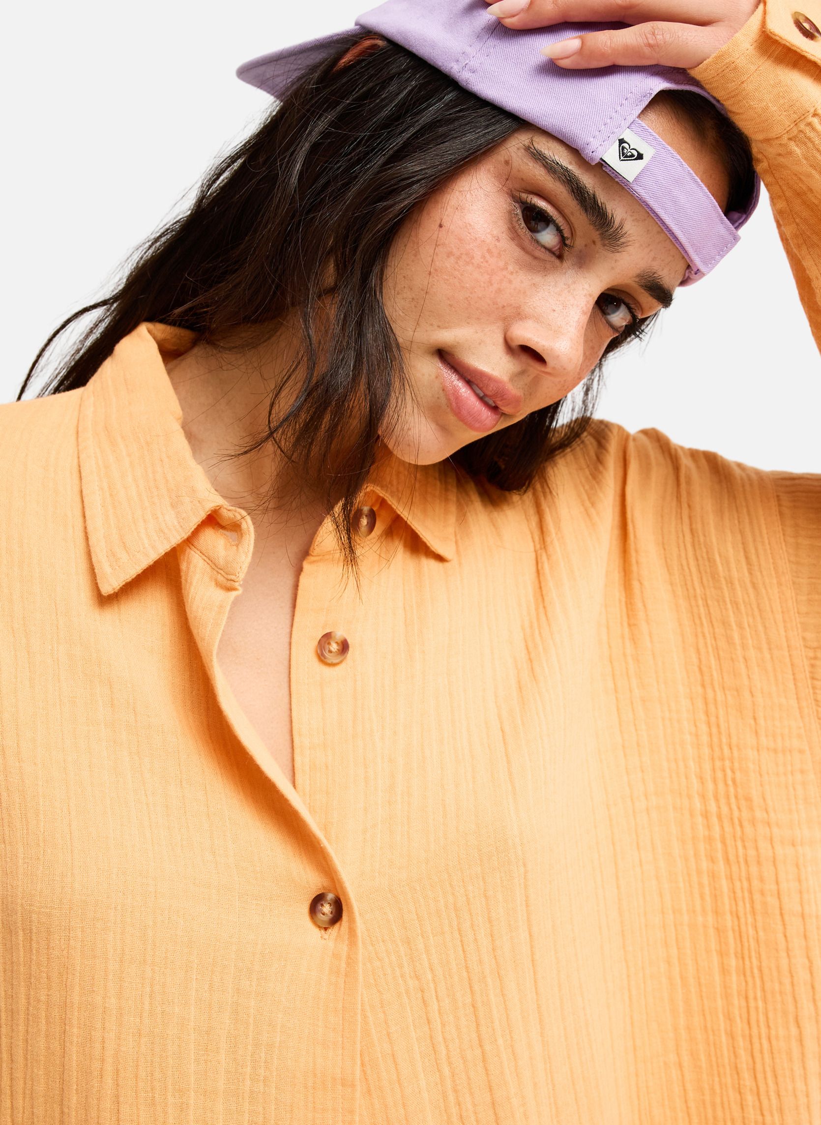 Chemises Morning Shine femme orange Roxy Chemises Morning Shine femme orange Orange