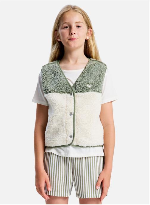 Roxy Vestes sans manches Iconic Color Block fille vert