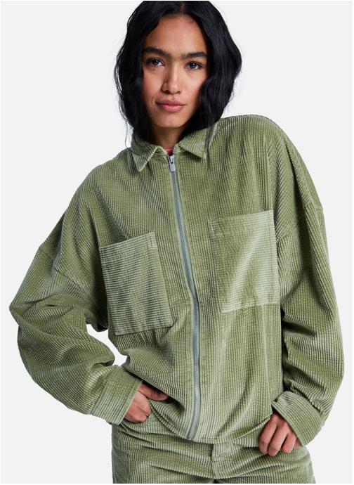 Roxy Blousons Chilled Out Washed femme vert